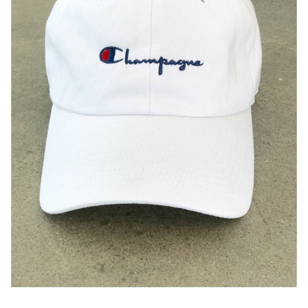 Champagne hat bachelorette dad cap